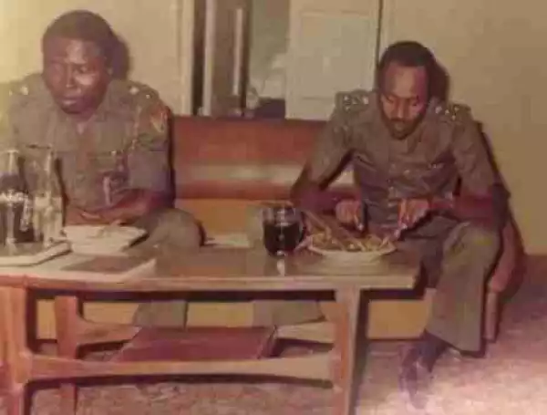 Another Throwback Photo Of President Buhari As A Military Officer